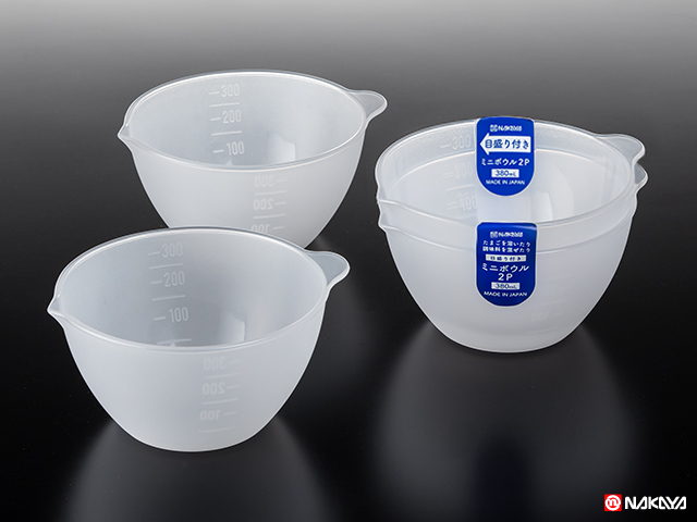ミニボウル ２P クリア | 製品 | ナカヤ化学産業株式会社