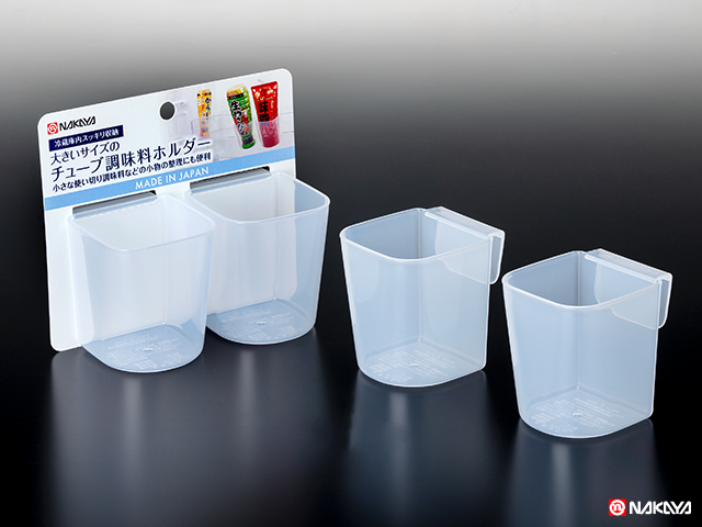 チューブ調味料ホルダー クリア