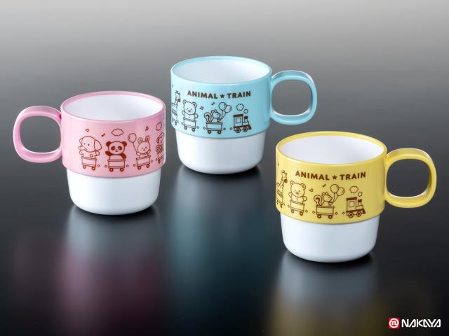 プチカップがリニューアル！かわいいアニマル達が電車に乗って出発！
